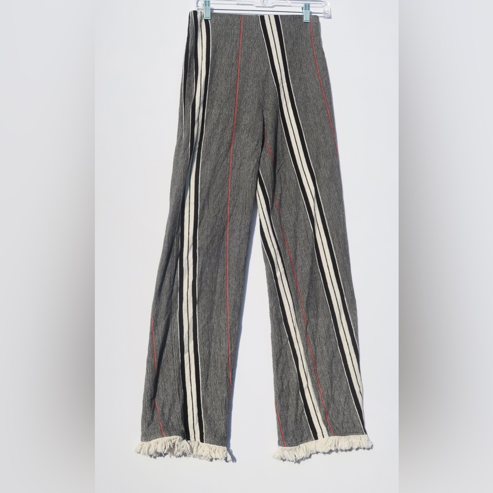 26. ZARA Vertical Striped Cotton Pants | Size Small | GUC